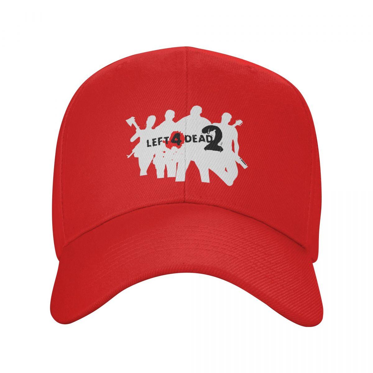 Кепки Snapback с принтом логотипа отряда Left 4 Dead 2 Мужские Женские Кепки Повседневная Кепка Streetwear Бейсболка Кепка One Size