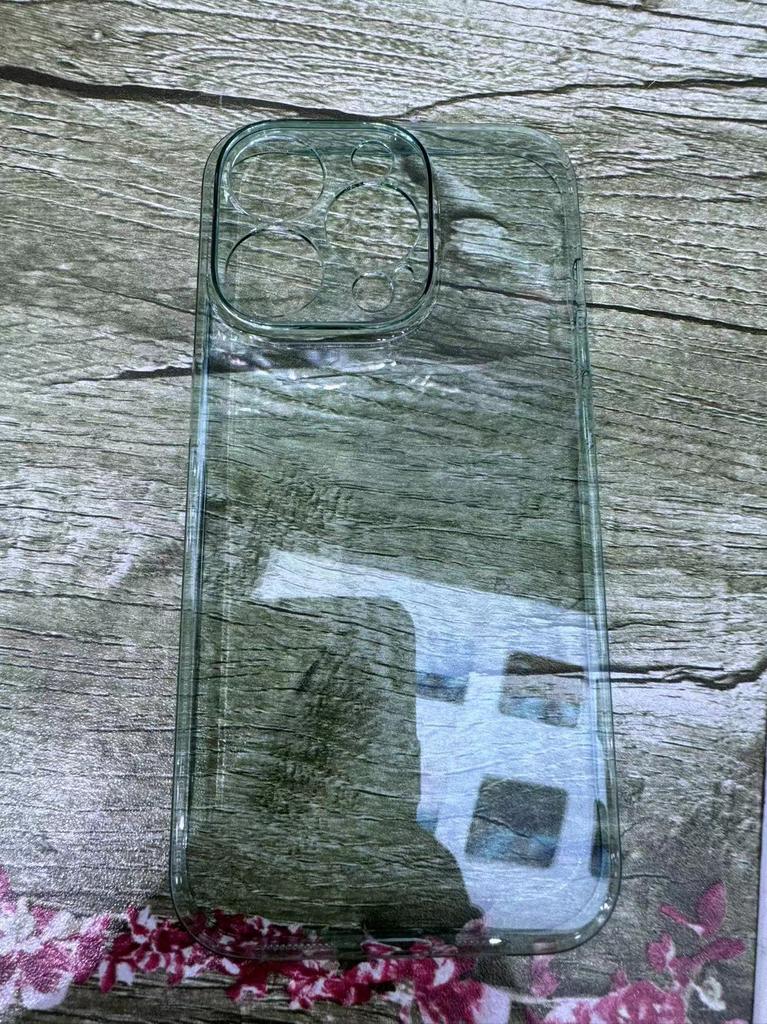 Applicable to iphone17promax ultra-thin transparent PC mobile phone case Apple 16 water-permeable lens all-inclusive anti-drop hard cover