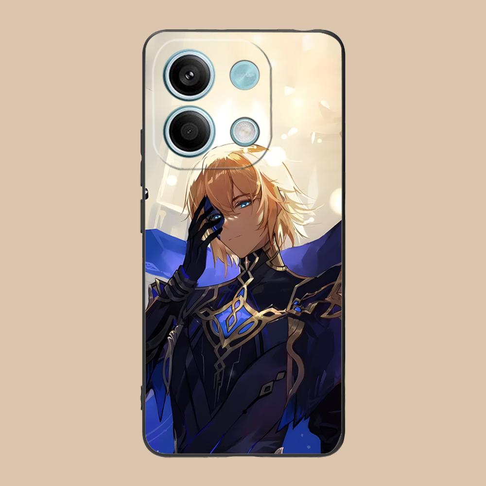 Game GI Dainsleif Phone Case for Xiaomi 15 14 13 12 Mi 11 T Ultra Lite Pro S X 5G Soft TPU Shockproof Cover