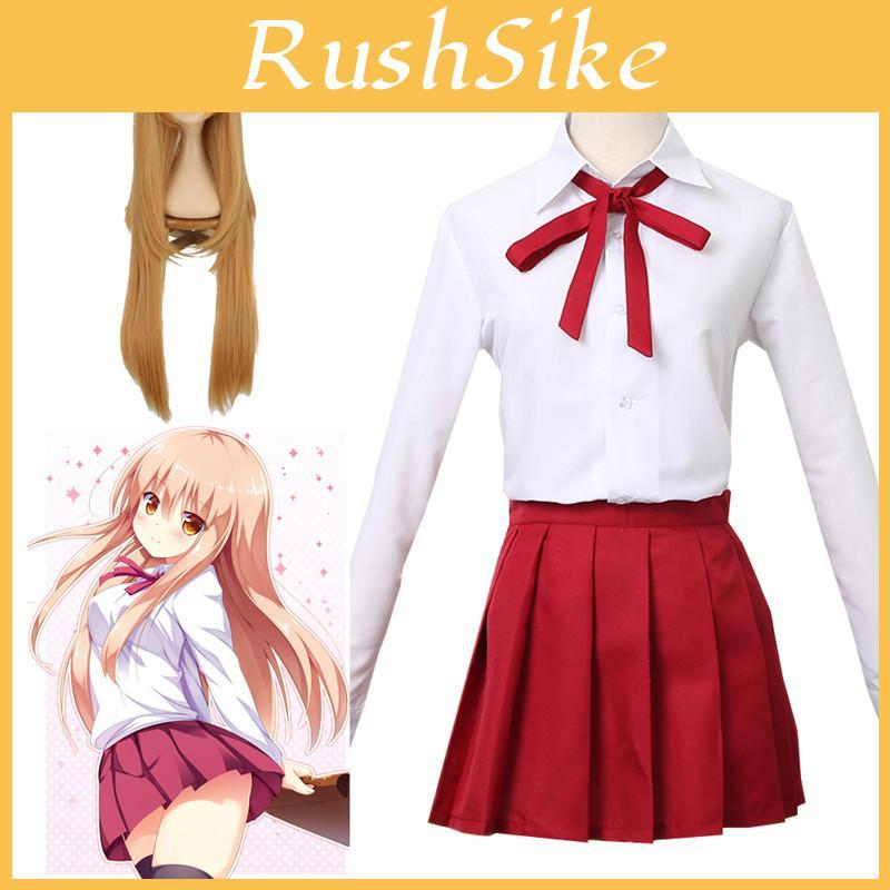 Himouto! Umaru-chan Umaru Doma Girls School Uniform Skirt Dress For Cosplay Enthusiasts