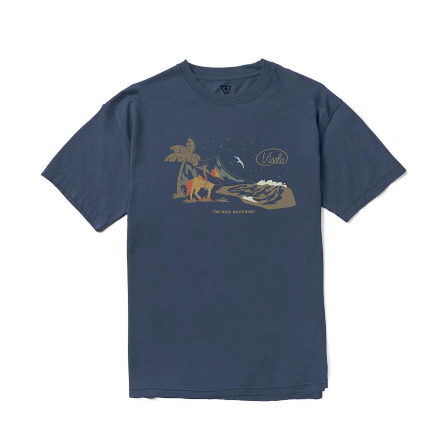 Bisla Soren Wavy West Organic Tee-Dkd L