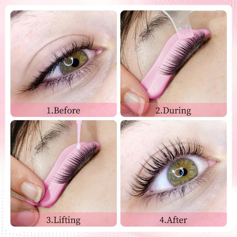 4/5/7 Pairs Eyelash Perm Silicone Pad Eyelash Perm Assistant Tools 3D Lashes Curler Applicator Tools Lash Supplies Women Gift