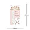 Kamio Japan Stamp MONOGATARI Set Little Red Riding Hood 226628 6-Stamp