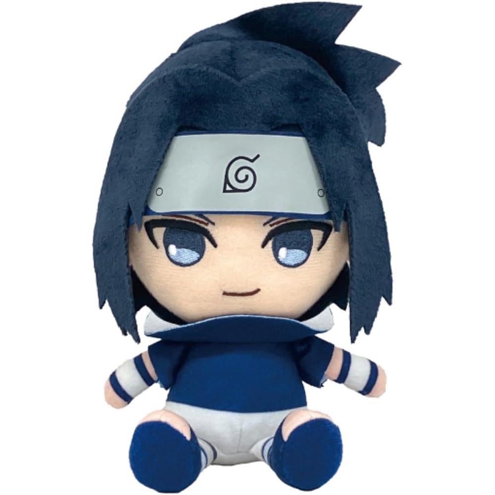 Bandai Namco Nui Naruto Uchiha Sasuke Chibi Plush Toy 20cm