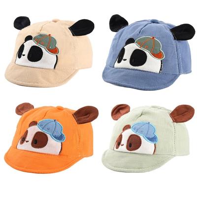Multiple Colors Baby Baseball Cap Cute Bear Baby Sun Cap Boys Girls Caps Peaked Hats  Spring Summer