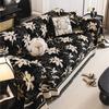 Funda Sofa Home Chenille Blume Sofa Matte Überwurf Decken Alle-saison Camping Picknick Decke Abdeckung Sofa Abdeckung