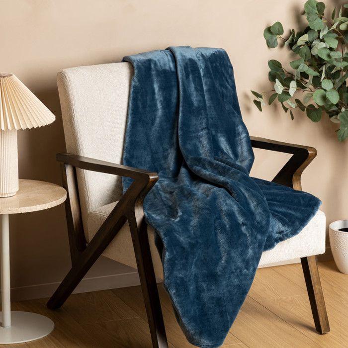 Karomuster "Kuschelig" 130 x 180 cm Flanell 550 g Atmosphera