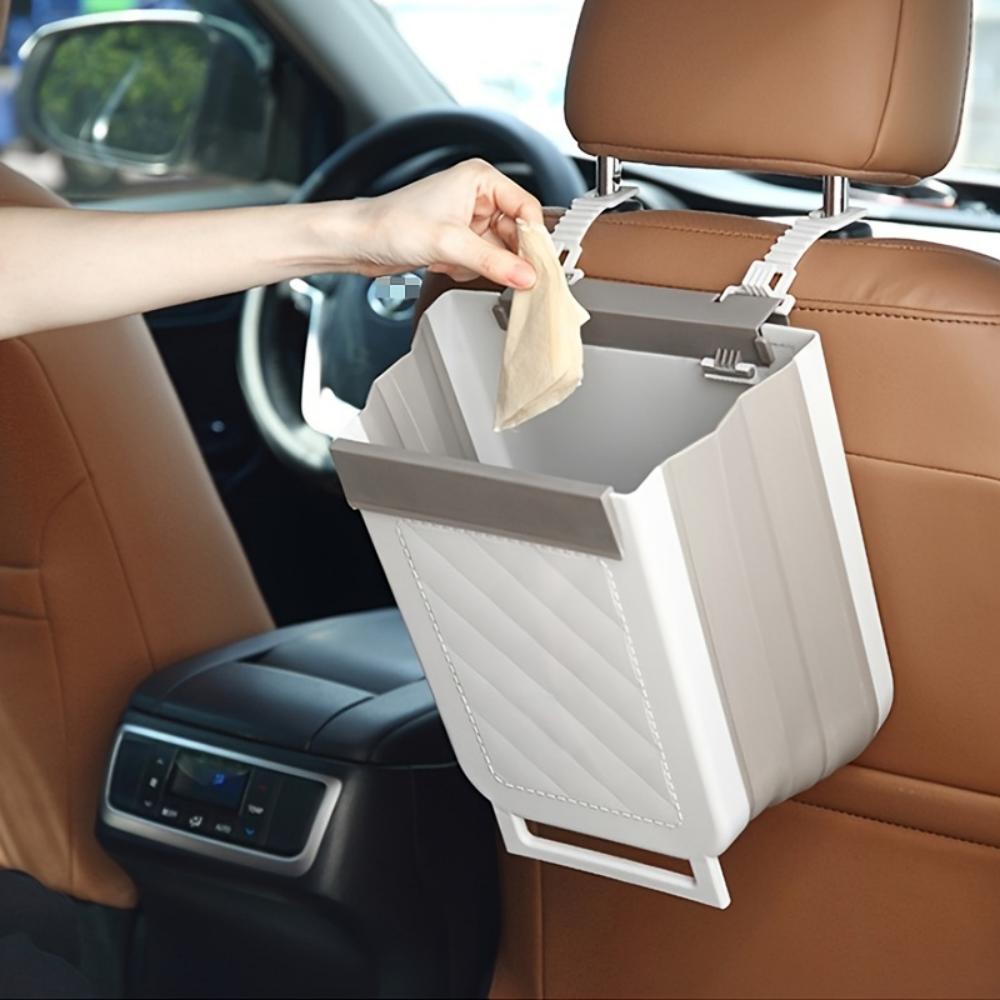 1 Pcs Trash Can, Hanging Telescopic Trash Can,Folding Cabinet Door Sorting Multifunctional Trash Can Suitable for Kitchen Car