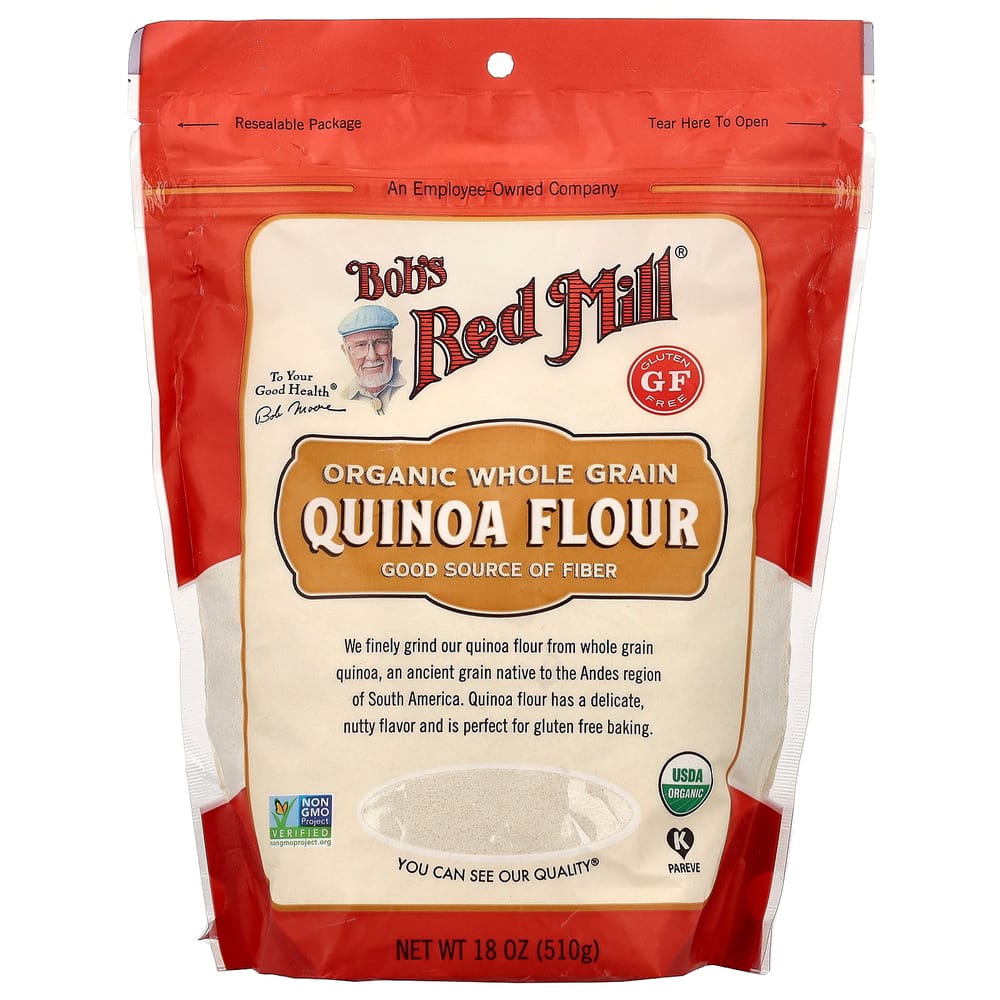 Bob s Red Mill Whole Grain Quinoa Flour 510g (18oz) 510g - 1 ea
