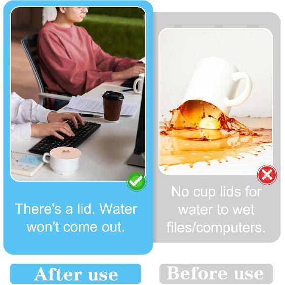 Silicone Lids for Cups, Ymapinc 6Pcs Silicone Cup Covers, Colored Universal Cup Lids, Reusable Mug Cover, Food Grade Dust-proof Airtight Seal Lids