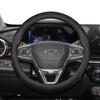 Suitable for Chevrolet Ultra-Thin Breathable Leather Steering Wheel Cover Suitable for Celze Spark Captiva Orlando Lacetti Equinox Malibu Monza Expre
