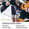 Bleach Wall Tapestry Aesthetic Wall Hanging Printed Fabric Blanket Decorative Tapestries for Bedroom Living Room Home Decor