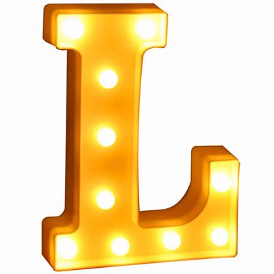 Marquee Lights In the Shape of Letters and Numbers, Dry-type Initial Lights, Decorations, Initial Objects, Large Alphabet, Perfect for Birthdays,