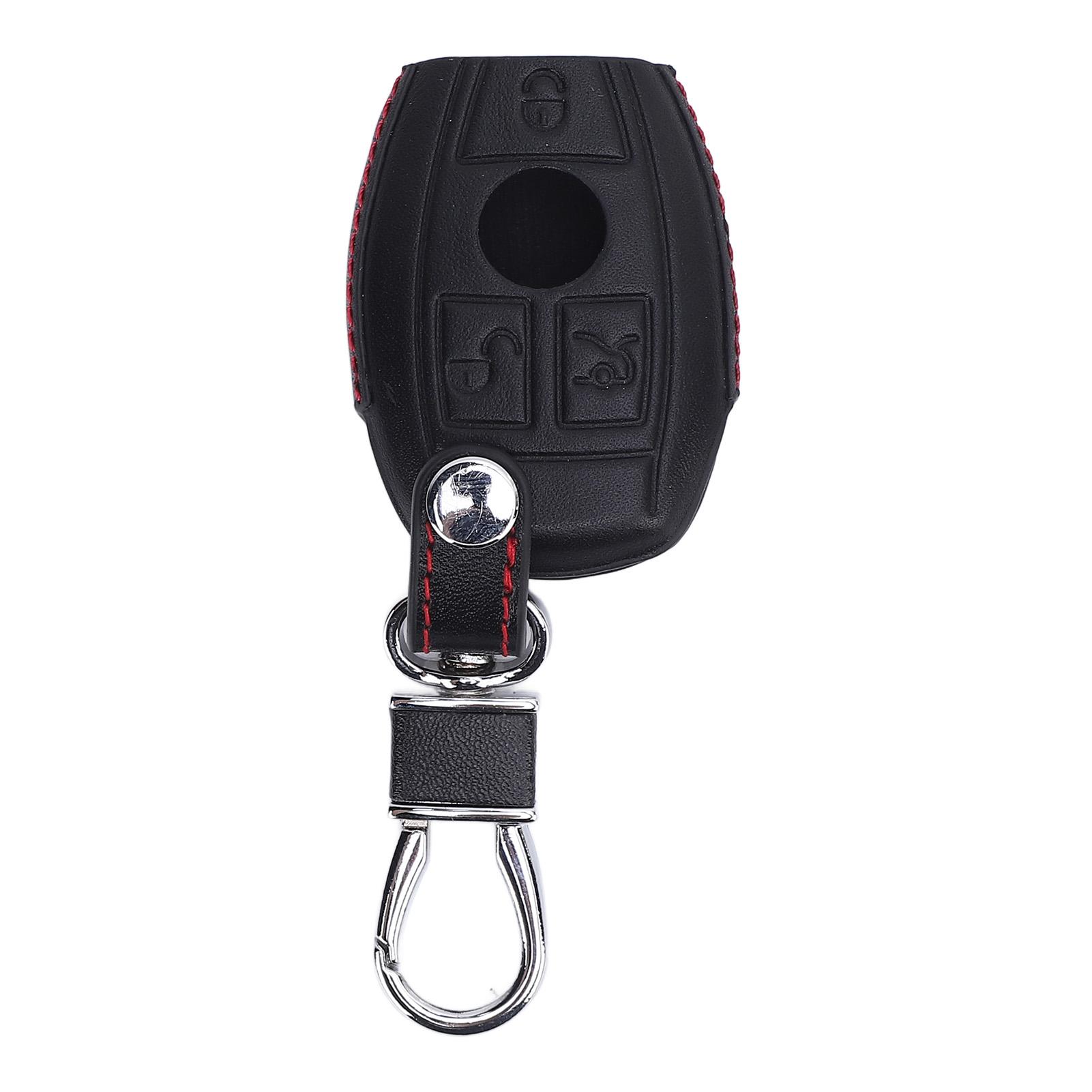 

Чехол для смарт-брелока с брелком из искусственной кожи, защитный чехол для автомобильного ключа для ABCESGM