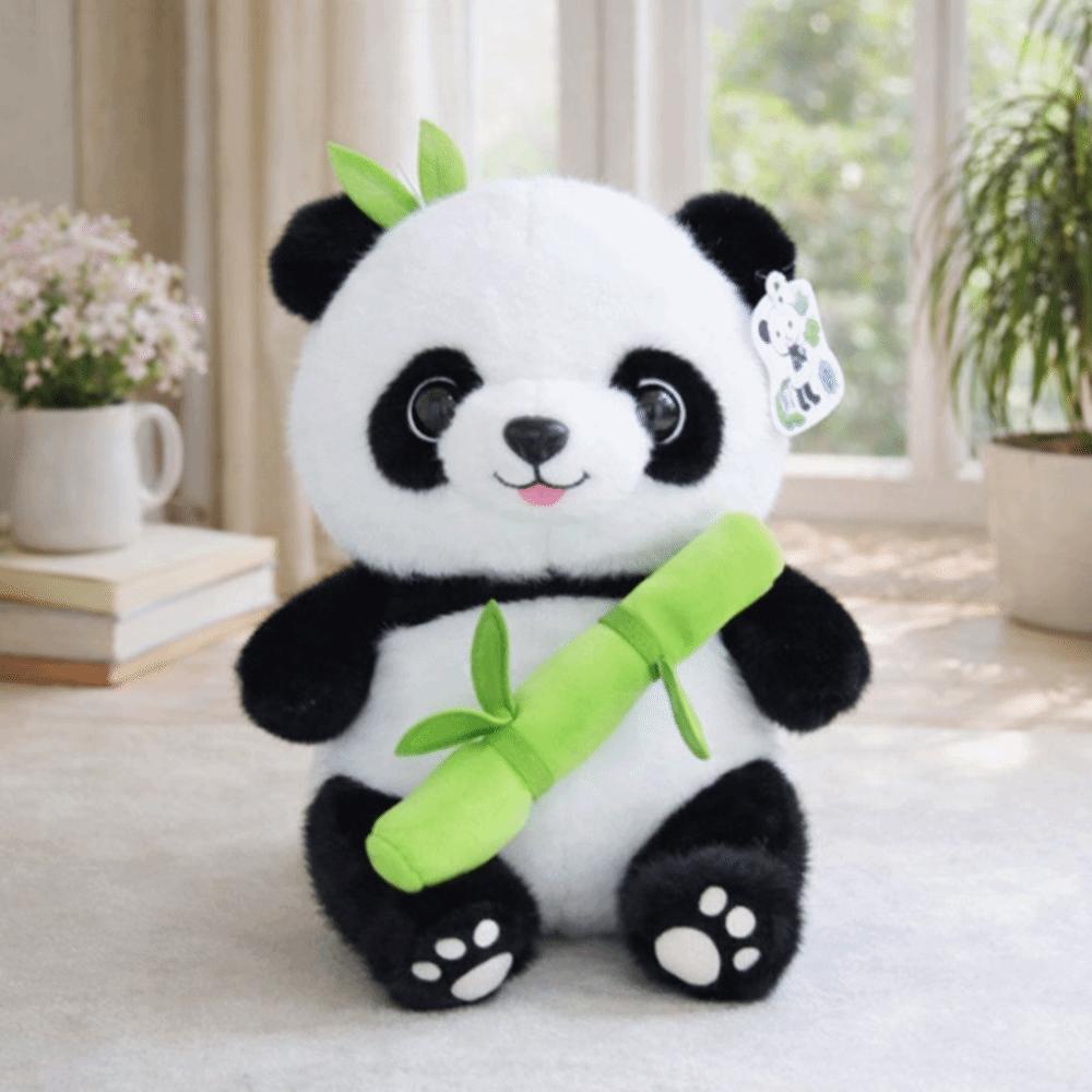 Soft Stuffed Kawaii Panda 25cm Size Bear Doll Animal Bear Stuffed Animal  Birthday Presents