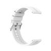 For Huawei Watch GT 3 42mm 20mm Silicone Silver Buckle Watch Band(Mint Green)