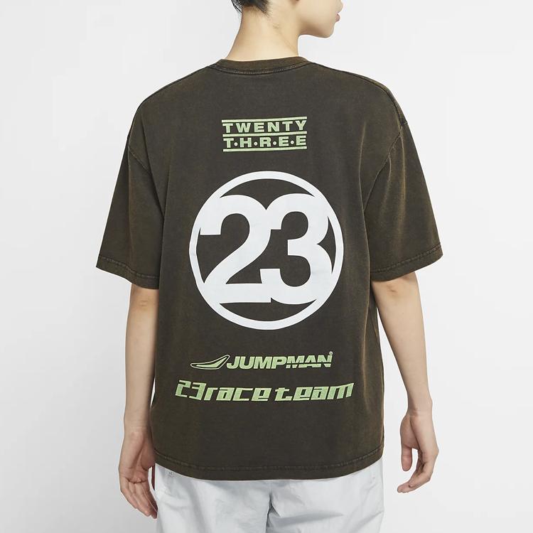 Jordan Moto Loose T-Shirt Women Tops Black CW2205-010