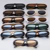 Pcs New Fashion Women Large Frame Retro Sunglasses Sets UV Resistant Oval Female Advanced Minimalist Style Glasses