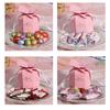 1 Set Candy Box Exquisite Pattern Vibrant Color Hexagonal 3D Visual Effect Reusable Wedding Favor Gift Packaging Candy Box Sweets Container