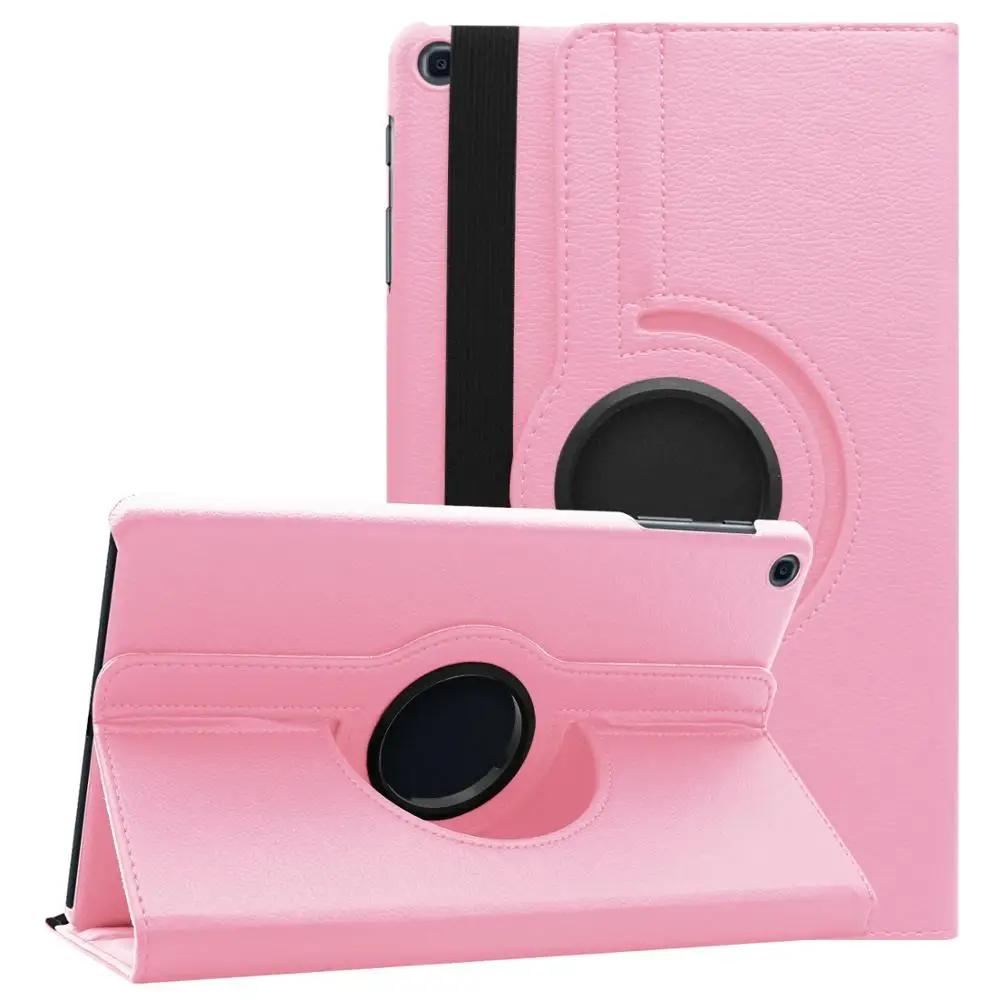 360 Rotating Stand PU Leather Cover for Samsung Galaxy Tab A 10.1 2019 Case SM-T510 SM-T515 10.1" Tablet Funda Tab A 2019 Cover