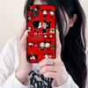 Popular Animation P-Pucca For IPhone 17 16 15 14 13 12 11 Pro Max 13 17Air Shockproof Soft Phone Cases Coque