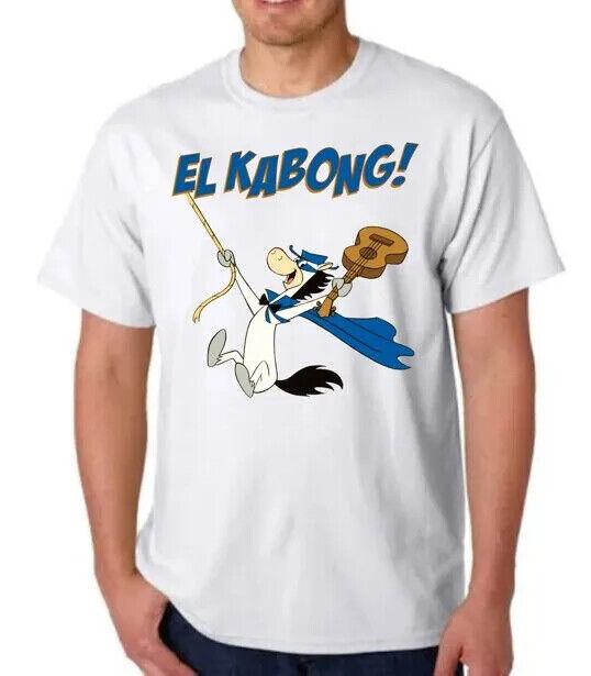 EL KABONG T-Shirt HANNA BARBERA TEE QUICK DRAW MCGRAW Unisex T-Shirt XL