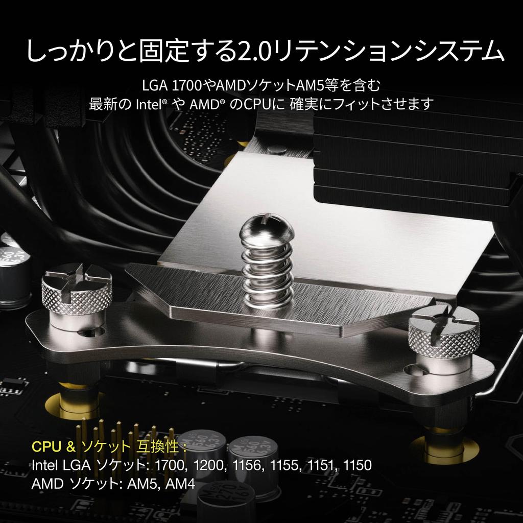 CORSAIR A115 High Performance Tower CPU Air Cooler AirGuide Technology Motherboard Compatible CORSAIR XTM70 Included Intel/AMD CT-9010011-WW