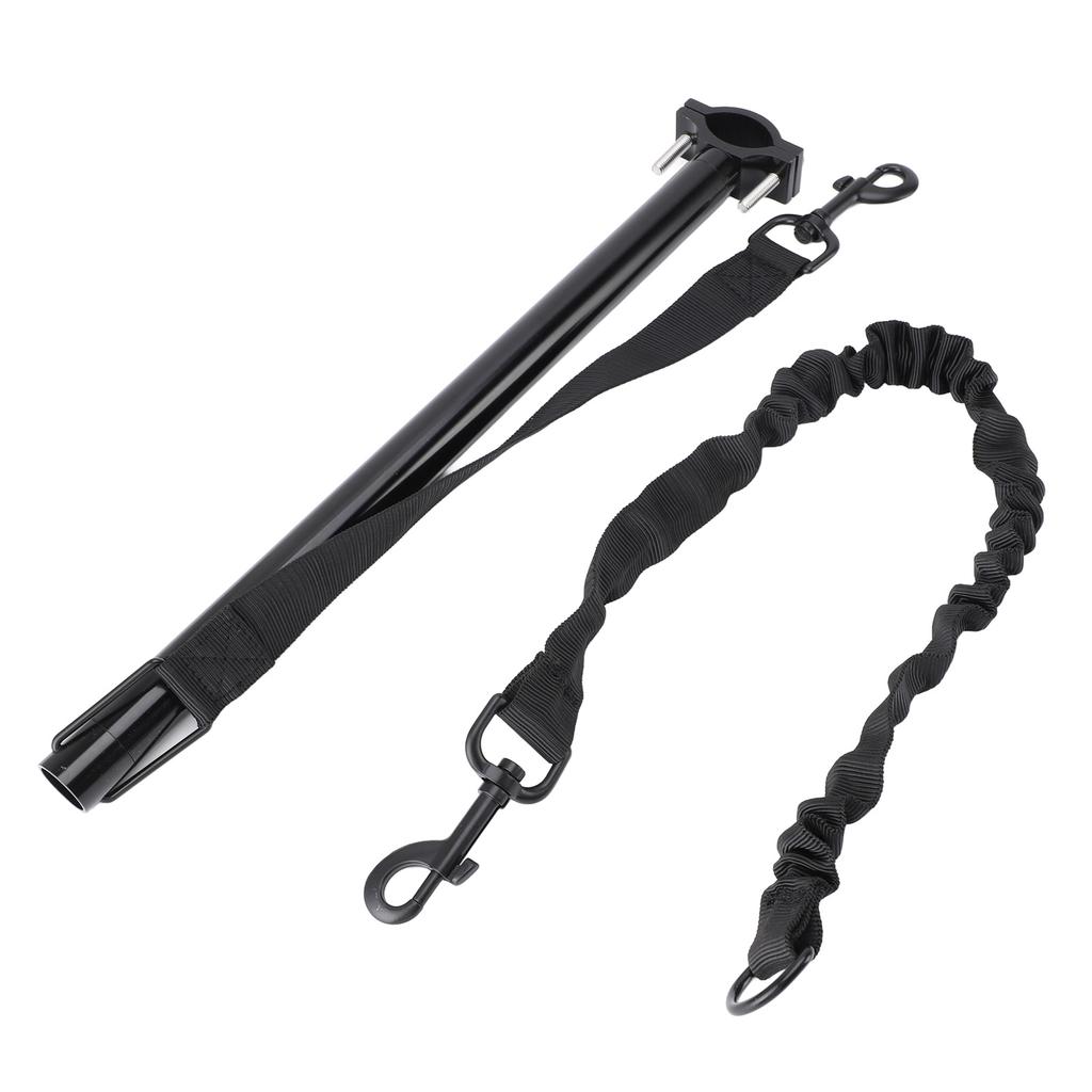 Sykkel Hundebånd Enkel Montering Fjerning Fleksibel Sikkerhet Hund Sykkelbånd for Utendørs Trening