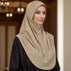 Full Coverage Instant Hijab Draped Design Women Hijab Scarf New Instant Turbans  Daily Wear