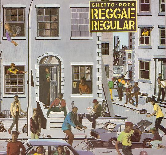 LP Record REGGAE REGULAR - Ghetto Rock GREL64 Greensleeves Re 1984 UK Reggae, Ska & Dub Used