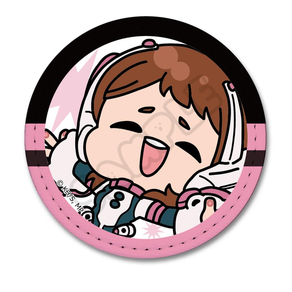

TV Anime Hero 4th Edition Leather Badge M NA My Academia [Ochako Uraraka] Everyone s Mochocho!
