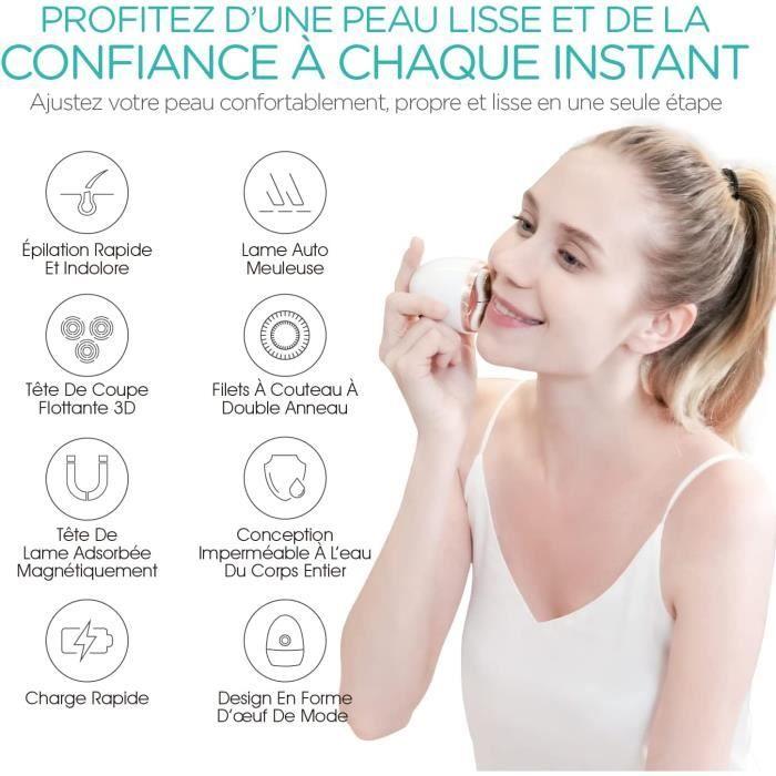 Electric Shaver - Generic - Vogoe Es300 - Painless - Rechargeable - Waterproof