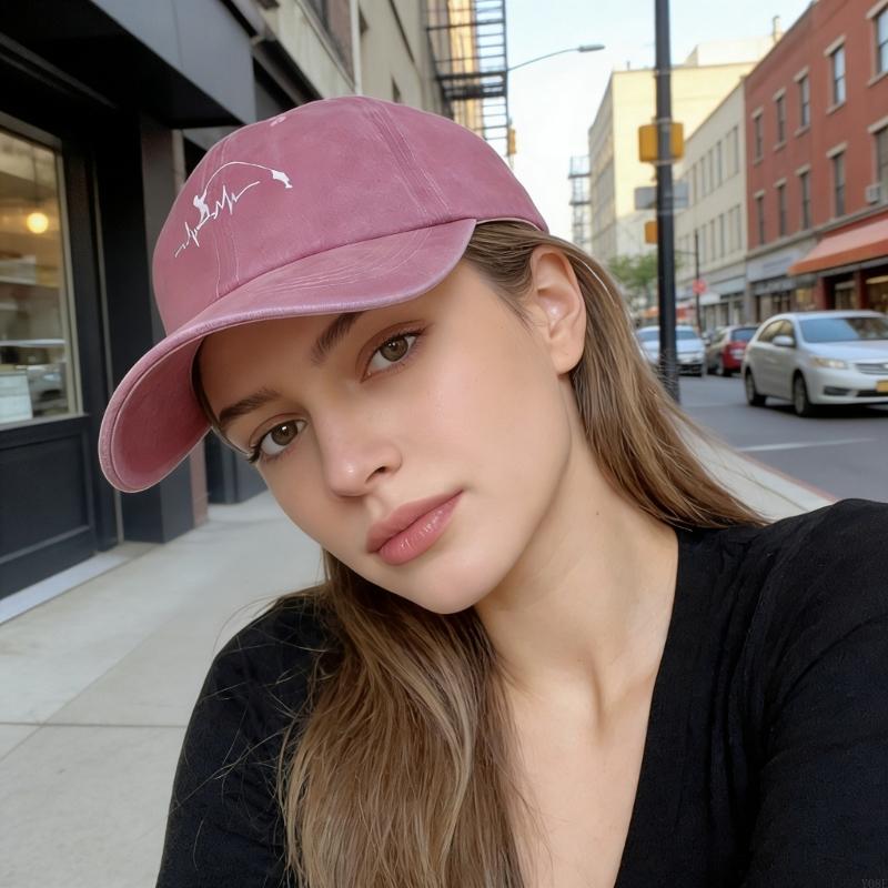 Adjustable Cotton Blend Baseball Hat Headwear For Outdoor Sports Casual Wear Y08E
