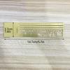 Kawaii Cat Ruler Hollow Metal Bookmark Ruler Multifunctional Ruler for Painting Drawing Diary Hand Account Tool Cute Gift