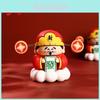 Charming Chinese New Year Fortune God Figurine Car Decoration Gift For Prosperity