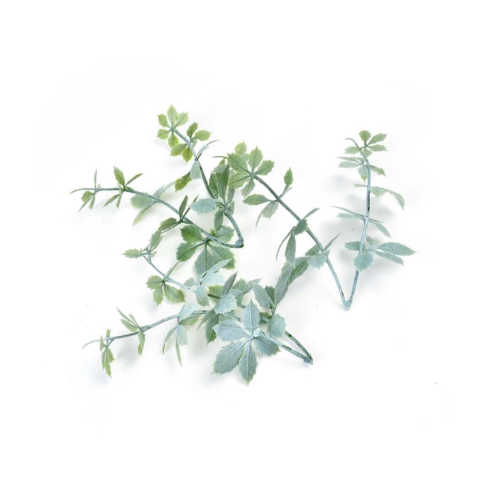 10pcs Artificial Flower Leaves Plant Bouquet Wedding Home Christmas Decoration DIY Wreath Accessories Scrapbooking Fake Flowers