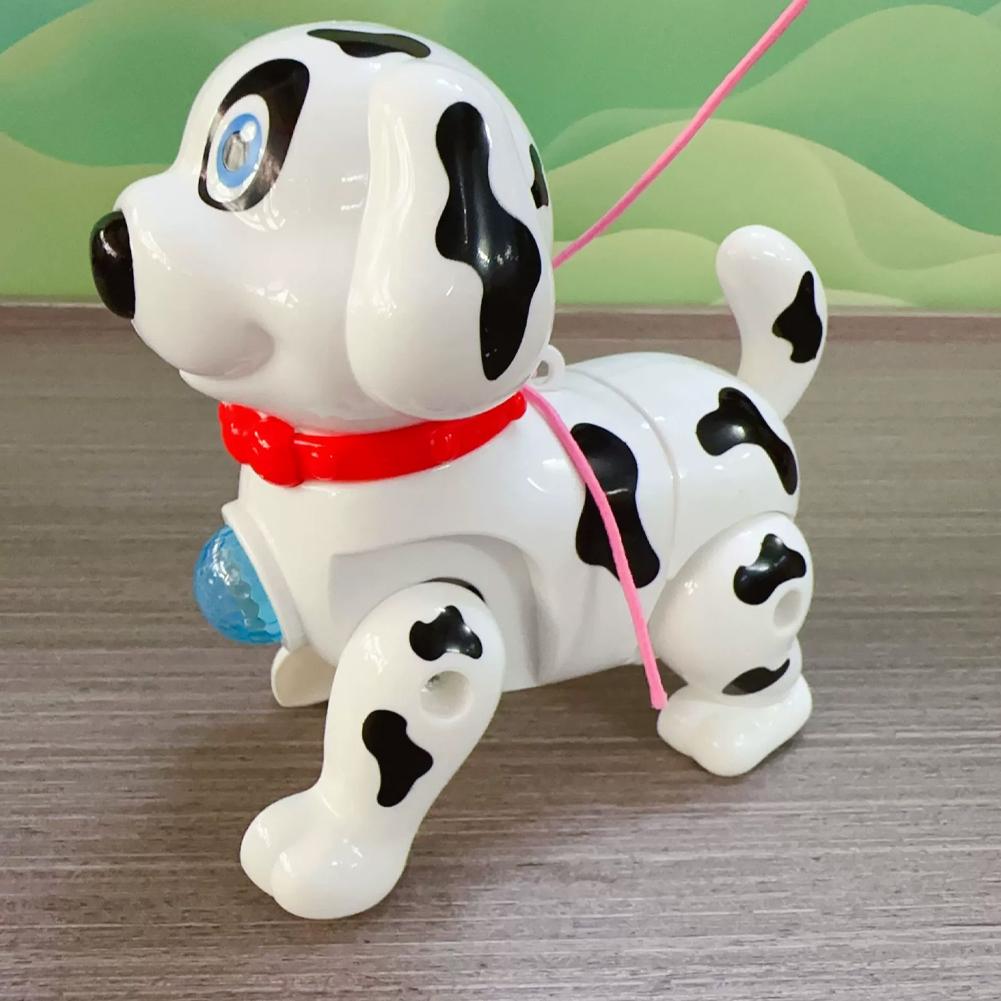 Electric Walking Dog Toy with LED Light & Music Interactive Electronic Pet Puppy Robot Dog Toy for Kids Birthday Xmas Gift