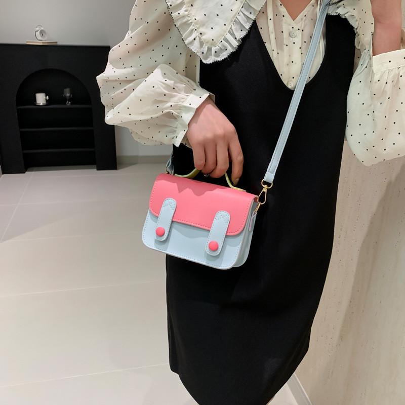 Chic Spring Season Small Square Handbag In Trendy Colors For Daily Casual Style