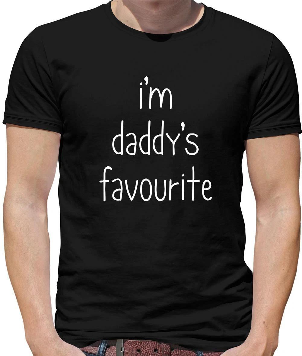 I m Daddy s Favourite Mens T-Shirt - Son - Daughter - Children - Sibling - Funny L