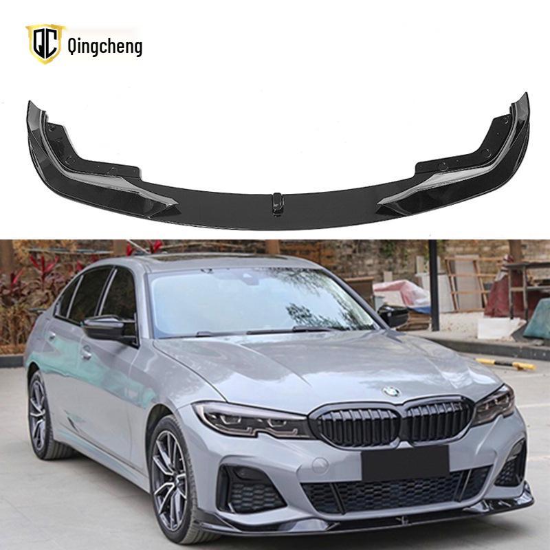 

Compatible Front Lip for 2020-2022 BMW 3 Series G20/G28 Sport Models (AC Style Front Shovel) Gloss Black AC Front Lip