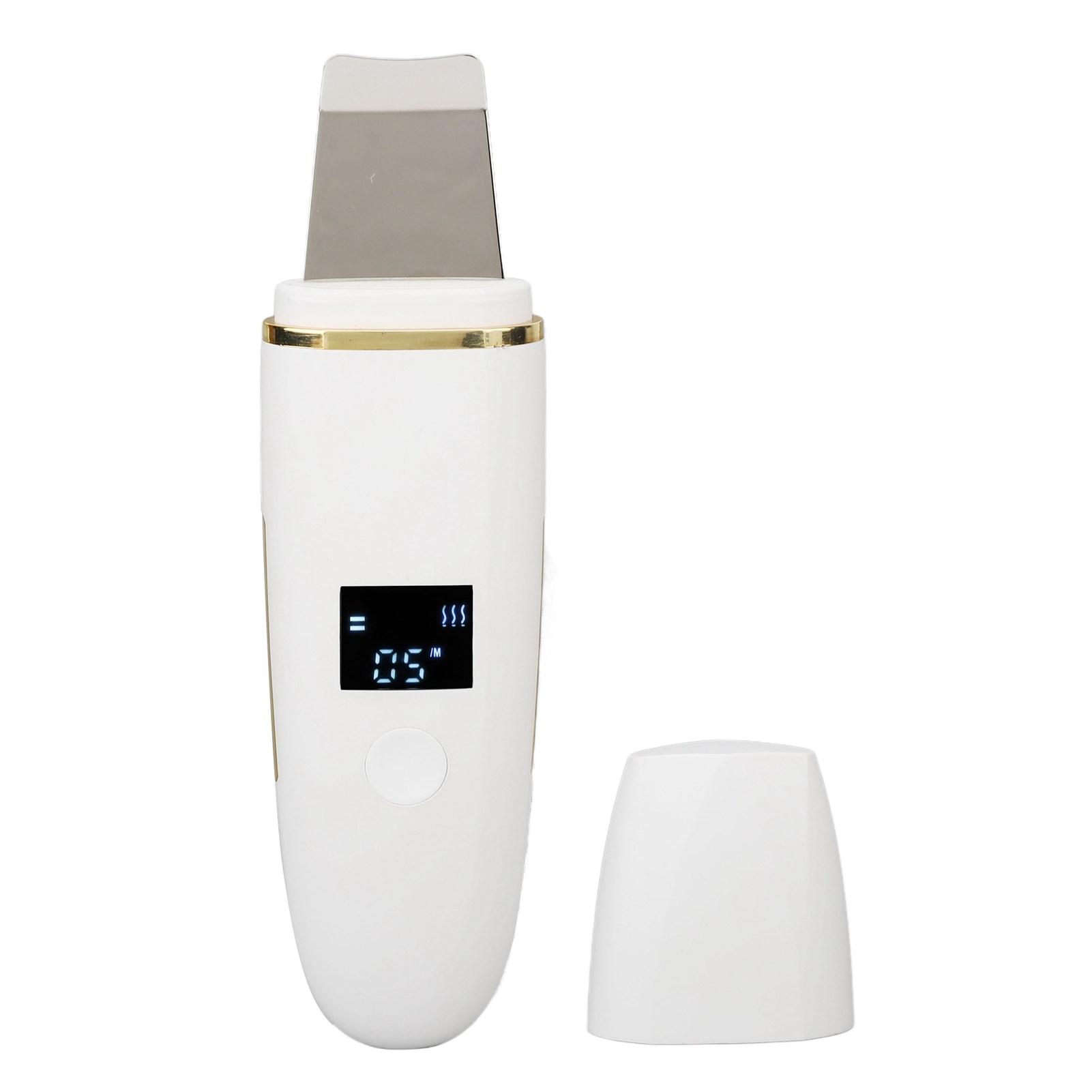 

Ультразвуковой шпатель для кожи лица, средство для удаления черных точек, очистка пор, светодиодный дисплей, инструменты для ухода за кожей лица