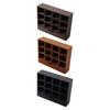 12 Compartment Mini Cabinet Model Dollhouses Accessories For Bedroom Kitchen Living Room Tiny House Decoration