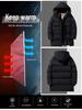 Herren Winter Kapuzenjacke Dicke Baumwolle - Grenzüberschreitender Stil, Große Größen, Warm & Stilvoll