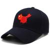 Fashion Hat Chinese Embroidery Patriotic Style Cap Boys Trend Spring/Summer Baseball Cap Men Big Head Circumference Boys Shade