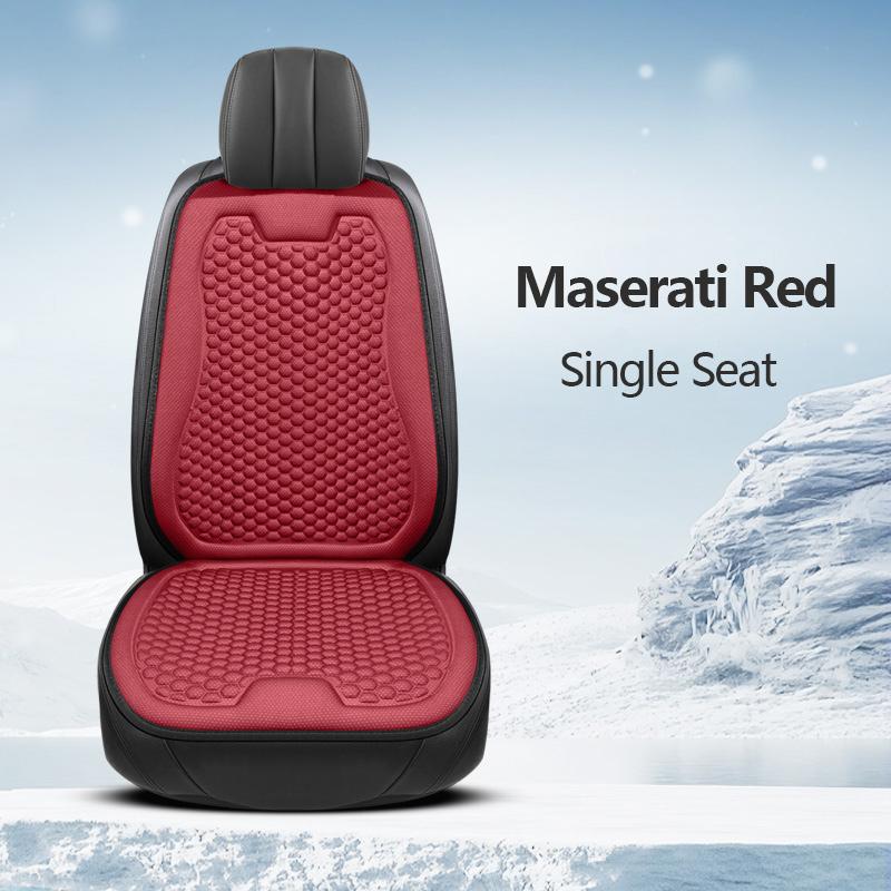 1pc Car Seat Cushion - All-Season Comfortable & Breathable, Office Chair Cushion, 3D Minimalist Ventilated Single Seat Cooling P Other