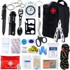 Kit de Primeiros Socorros de Sobrevivência Conjunto Completo de Sobrevivência Equipamento Outdoor Molle Kits de Emergência Bolsa para Trauma Acampamento Caminhada IFAK Aventuras EDC
