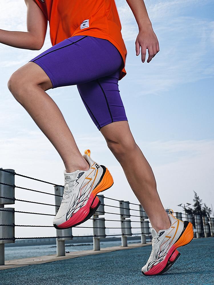 Running Shoes Carbon Board Speciality Marathon Men Sports Breathable Lightweight Women's Comfortable Athletic Nonskid Sneakers