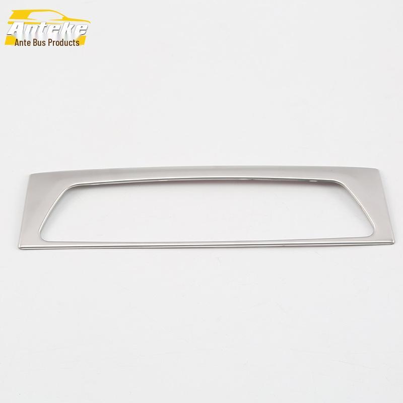 Bright Ring Stainless Steel Center Console Storage Box Sticker for 18 Models