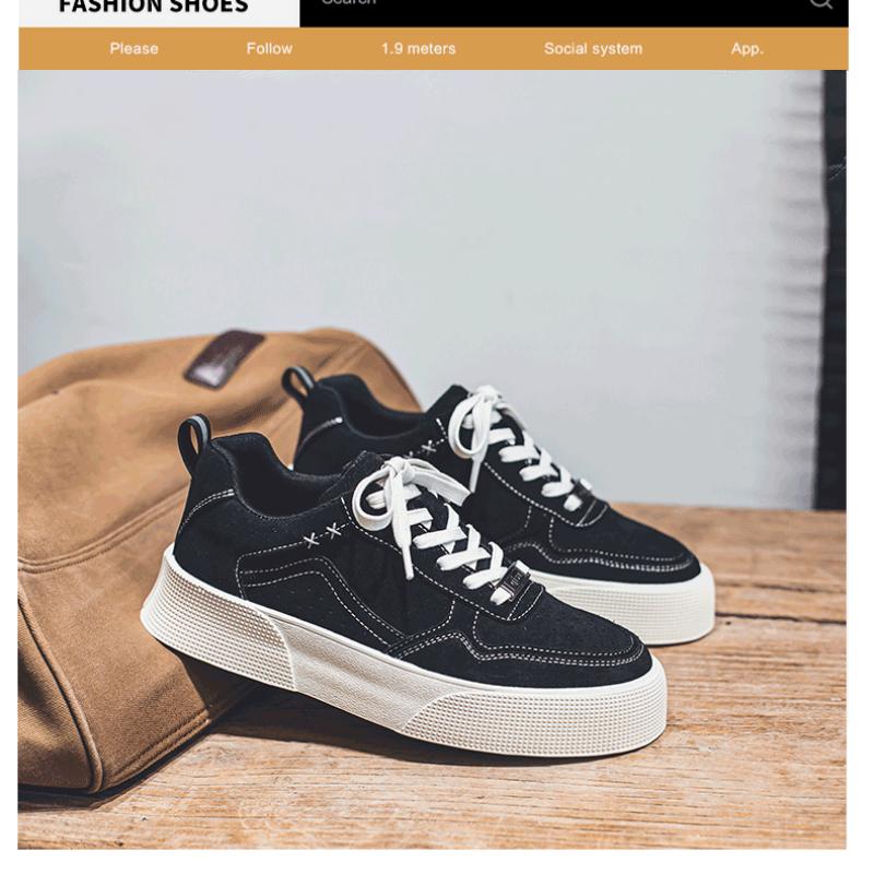 2024 Breathable Men's Sports Shoes High Quality Running Shoe Leather Waterproof Forrest Gump Shoes Jogging Shoes Youth Sneakers