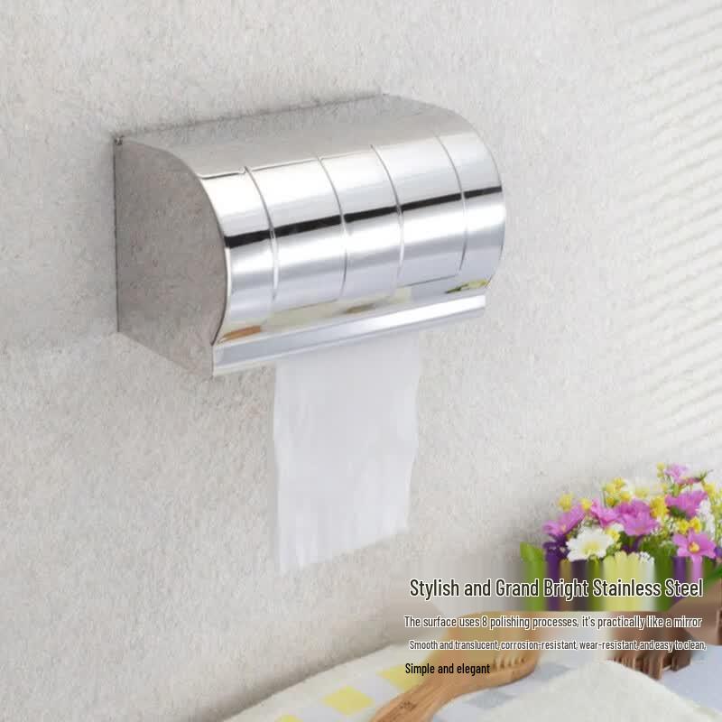 Stainless Steel Toilet Paper Holder
